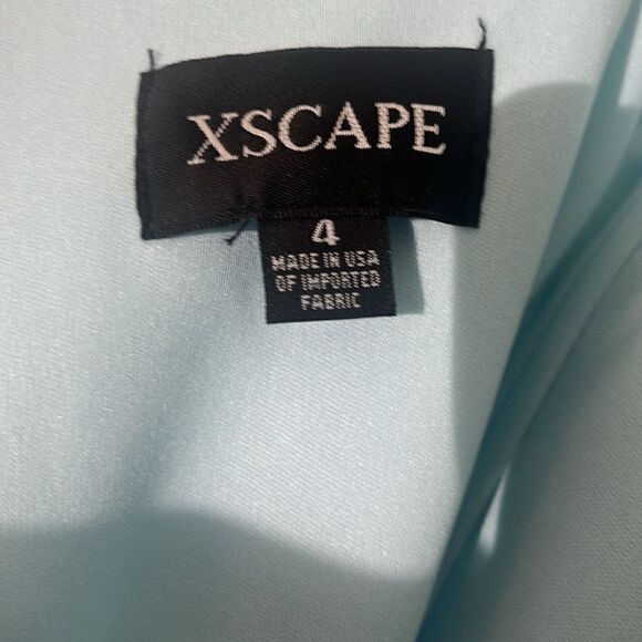 Xscape Evening Kyhle Rhinestone Trim Mermaid Gown 4 NEW $278 - Picture 5 of 10